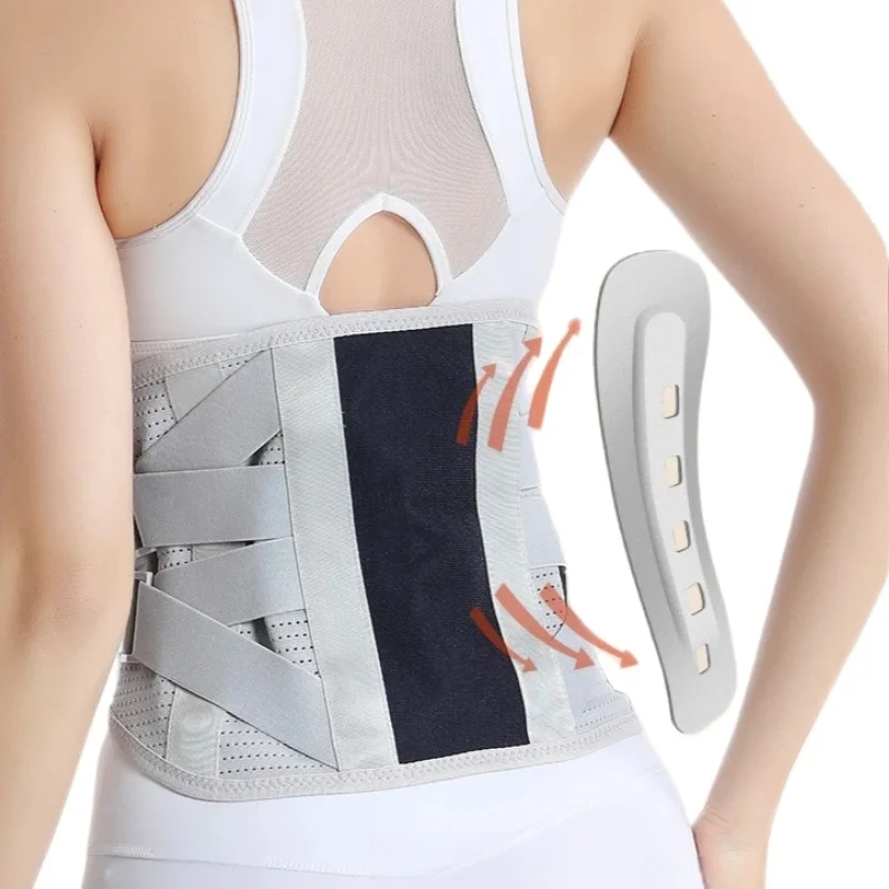 Lower Back Brace Lumbar Support Belt With 5 Steel Plate Supports Breathable Waist Support for Herniated Disc Sciatica Scoliosis
Lower Back Brace Lumbar Support Belt With 5 Steel Plate Supports Breathable Waist Support for Herniated Disc Sciatica Scoliosis