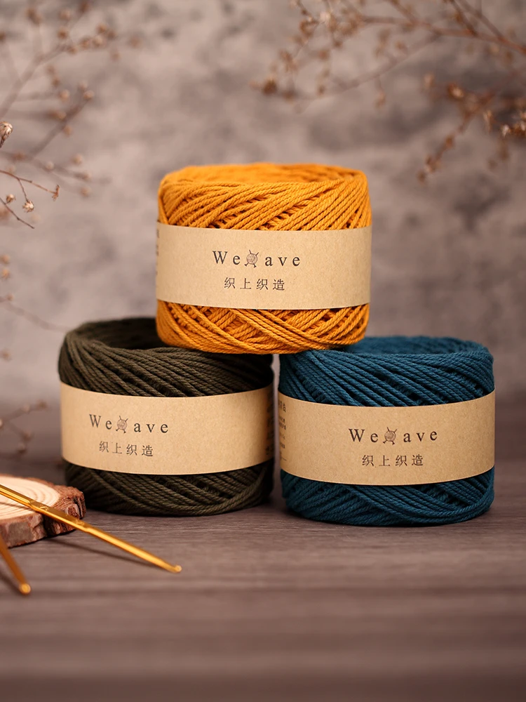 100g 15 Ply Cotton Linen Yarn for Hand Knitting Bags Hats Carpet Mat Upholstery Diy Hard Wearable Thin Crochet Thread Plain Blue
100g 15 Ply Cotton Linen Yarn for Hand Knitting Bags Hats Carpet Mat Upholstery Diy Hard Wearable Thin Crochet Thread Plain Blue