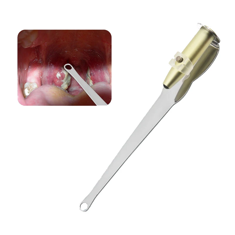 Ear Wax Tonsil Stone Remover Tool LED Light Stainless Steel Remover Mouth Cleaning Care Tools
Ear Wax Tonsil Stone Remover Tool LED Light Stainless Steel Remover Mouth Cleaning Care Tools