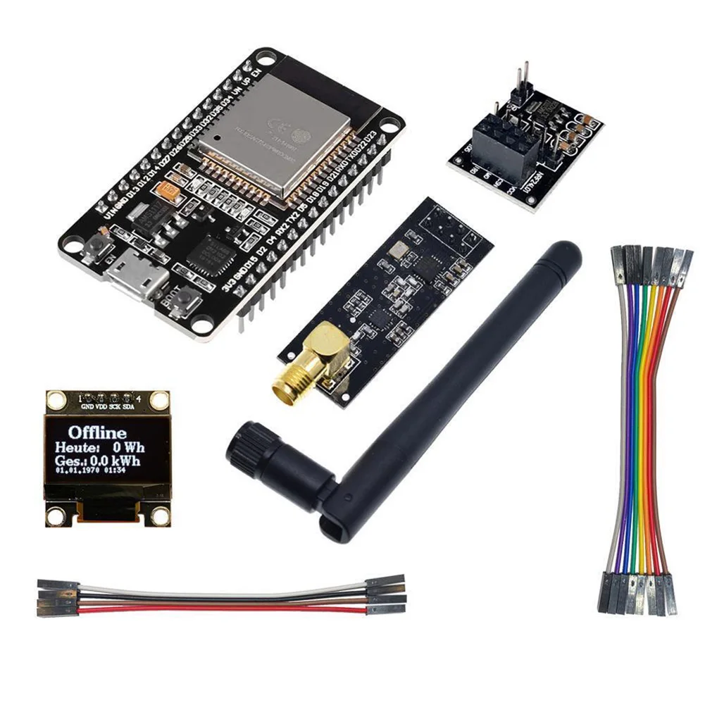 Powerful Connection OpenDTU For Hoymiles DIY Kit with For ESP32 and High performance For NRF24L01 Antenne Socket
Powerful Connection OpenDTU For Hoymiles DIY Kit with For ESP32 and High performance For NRF24L01 Antenne Socket