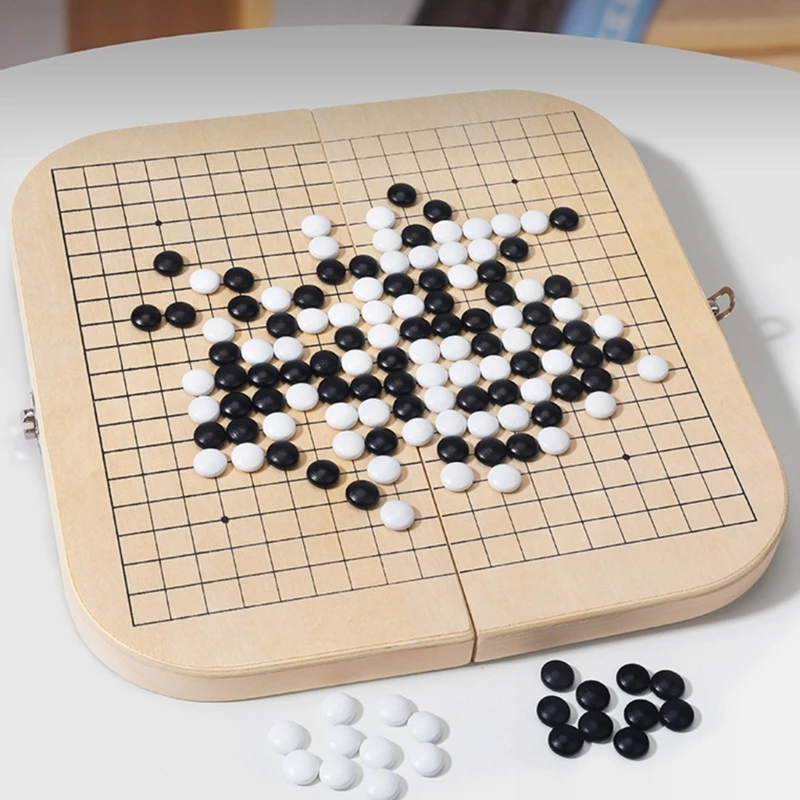 Деревянная шахматная доска Go и Gobang, традиционные игры, складной набор для хранения досок
Деревянная шахматная доска Go и Gobang, традиционные игры, складной набор для хранения досок