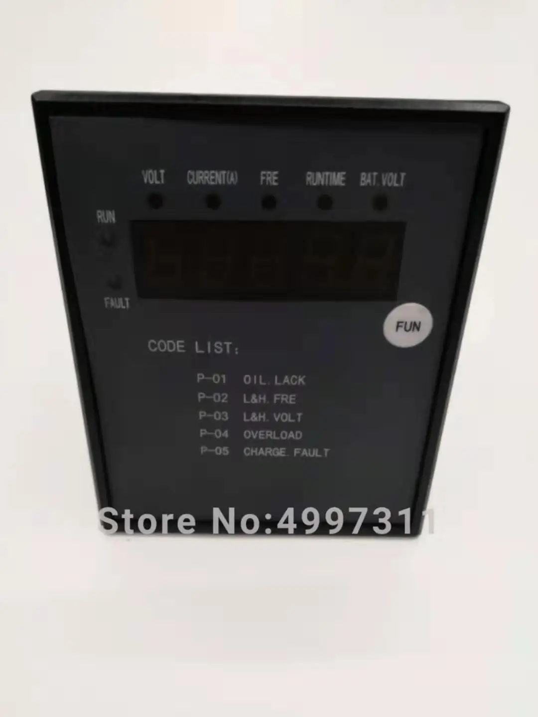Kipor 5KW Diesel Generator Accessories Single Phase KDE6700TA Controller Display KI50MBD21 
Kipor 5KW Diesel Generator Accessories Single Phase KDE6700TA Controller Display KI50MBD21