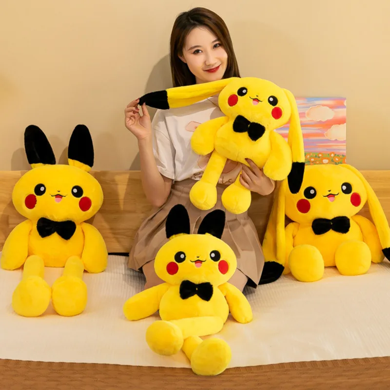 Pokemon Pikachu Plush Toy 80cm 100cm Kawaii Stretchable Ears Doll Soft Stuffed Plush Toy Stretched Ears Legs Gifts For Kid
Pokemon Pikachu Plush Toy 80cm 100cm Kawaii Stretchable Ears Doll Soft Stuffed Plush Toy Stretched Ears Legs Gifts For Kid