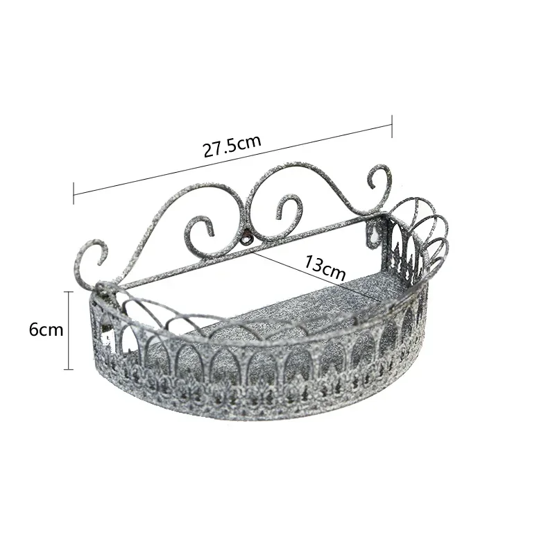 Металлическая корзина для цветов в стиле ретро, полукруглая настенная полка для хранения цветов, предметы интерьера для украшения двора
Металлическая корзина для цветов в стиле ретро, полукруглая настенная полка для хранения цветов, предметы интерьера для украшения двора