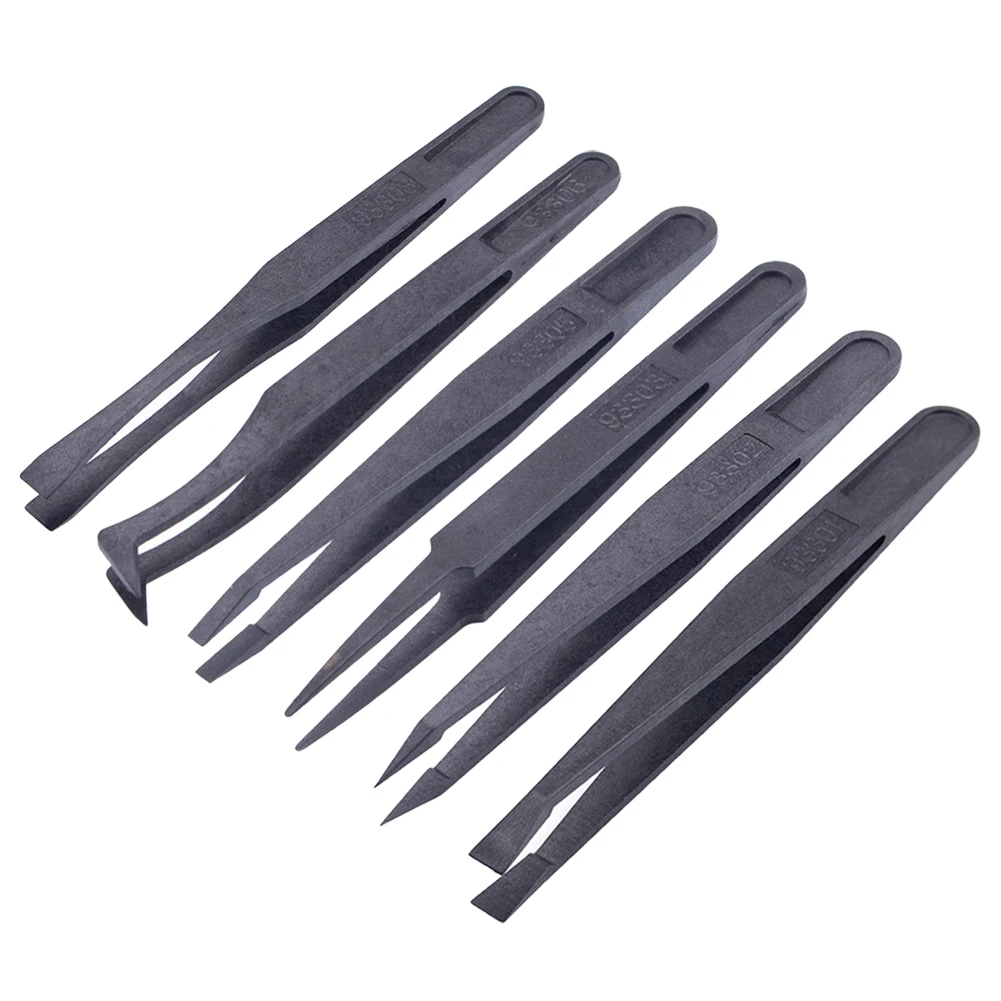 1pc Anti-Static Carbon Fiber Tweezers Precision Maintenance Industrial Repair Tool Sharp Durable 120mm Tweezers
1pc Anti-Static Carbon Fiber Tweezers Precision Maintenance Industrial Repair Tool Sharp Durable 120mm Tweezers