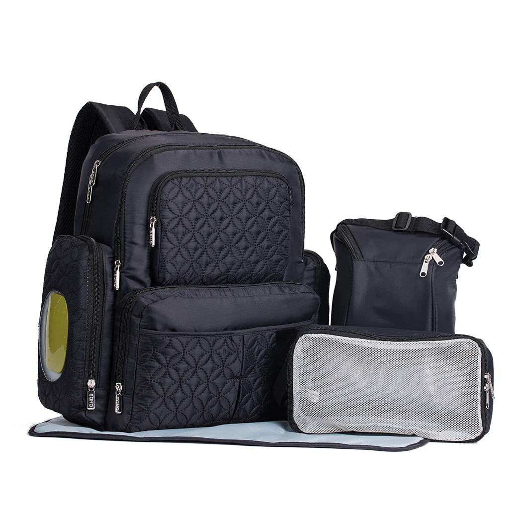 Сумка-рюкзак для мамы, папы, с ремнями для коляски, водонепроницаемая сумка для детских подгузников
Сумка-рюкзак для мамы, папы, с ремнями для коляски, водонепроницаемая сумка для детских подгузников