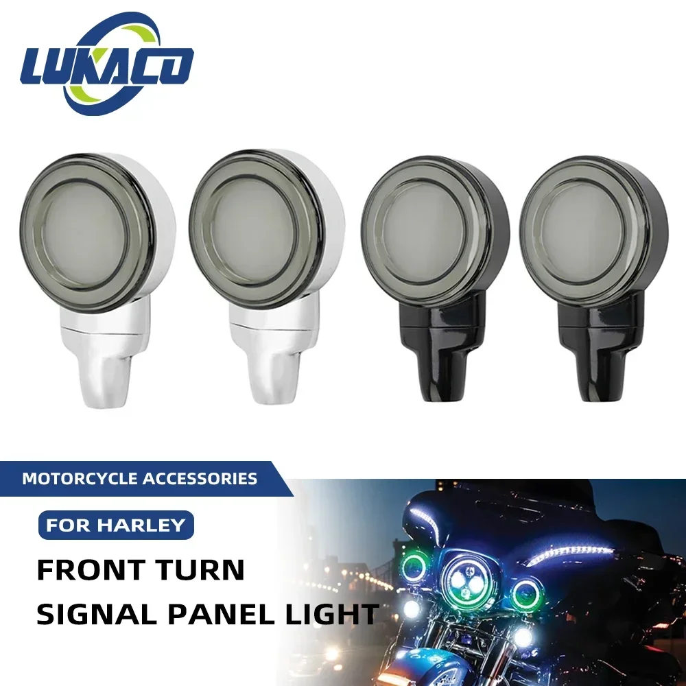 Motorcycle Front Turn Signal Light Round Indicator Lens For Harley Touring Road Glide 01-up Heritage Softail Classic FLSTC 99-up
Motorcycle Front Turn Signal Light Round Indicator Lens For Harley Touring Road Glide 01-up Heritage Softail Classic FLSTC 99-up