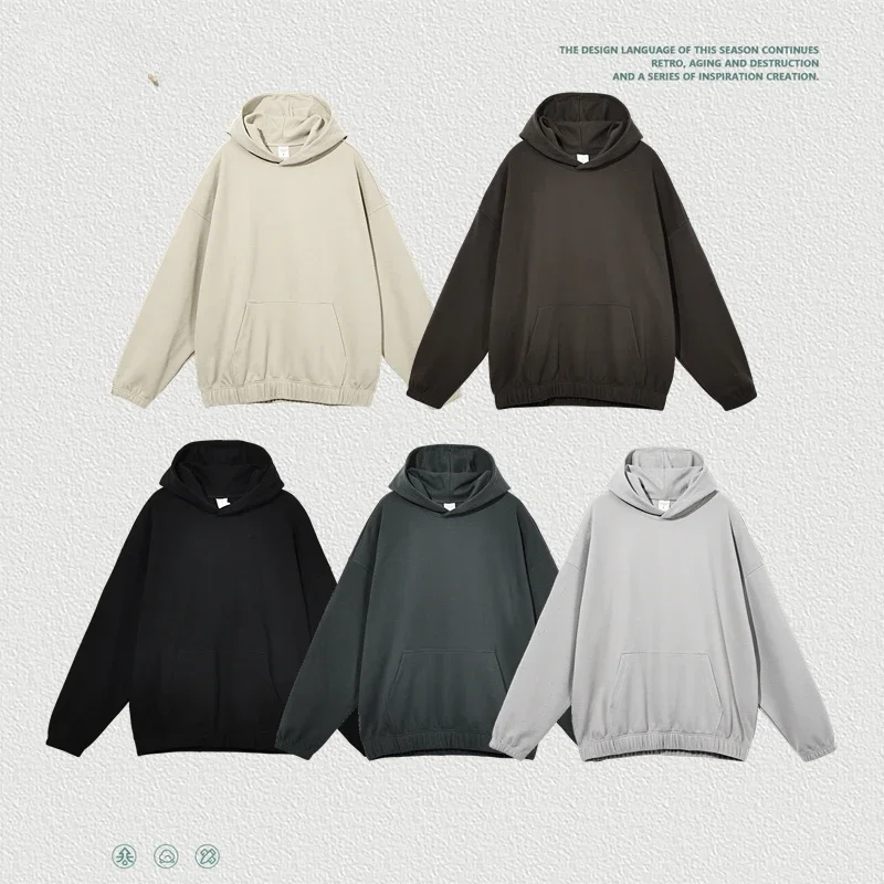 New 2023 Autumn Men Solid Waffle Hoodies Streetwears Unisex 360gsm Loose Breathable Hooded Pullovers Brand Design hoodies
New 2023 Autumn Men Solid Waffle Hoodies Streetwears Unisex 360gsm Loose Breathable Hooded Pullovers Brand Design hoodies