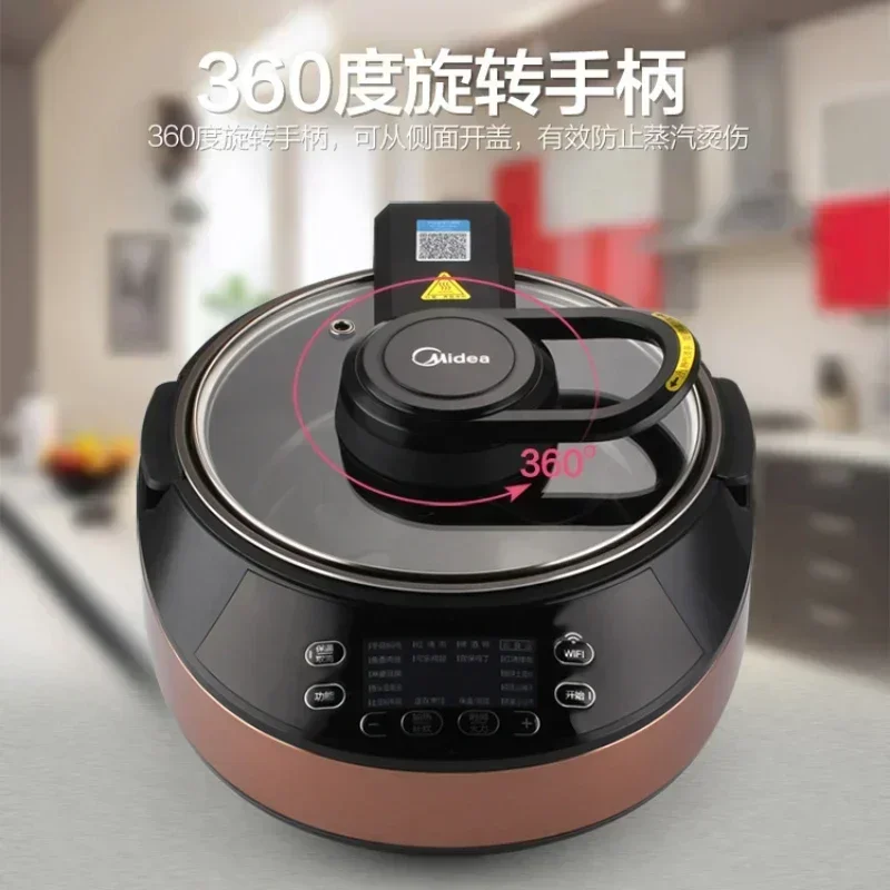 

Midea Cookidoo HC16Q3 Cooking Machine Fully Automatic Household Intelligent Cooking Pot Cooking Robot Cooker Hotpot Pot Rotary