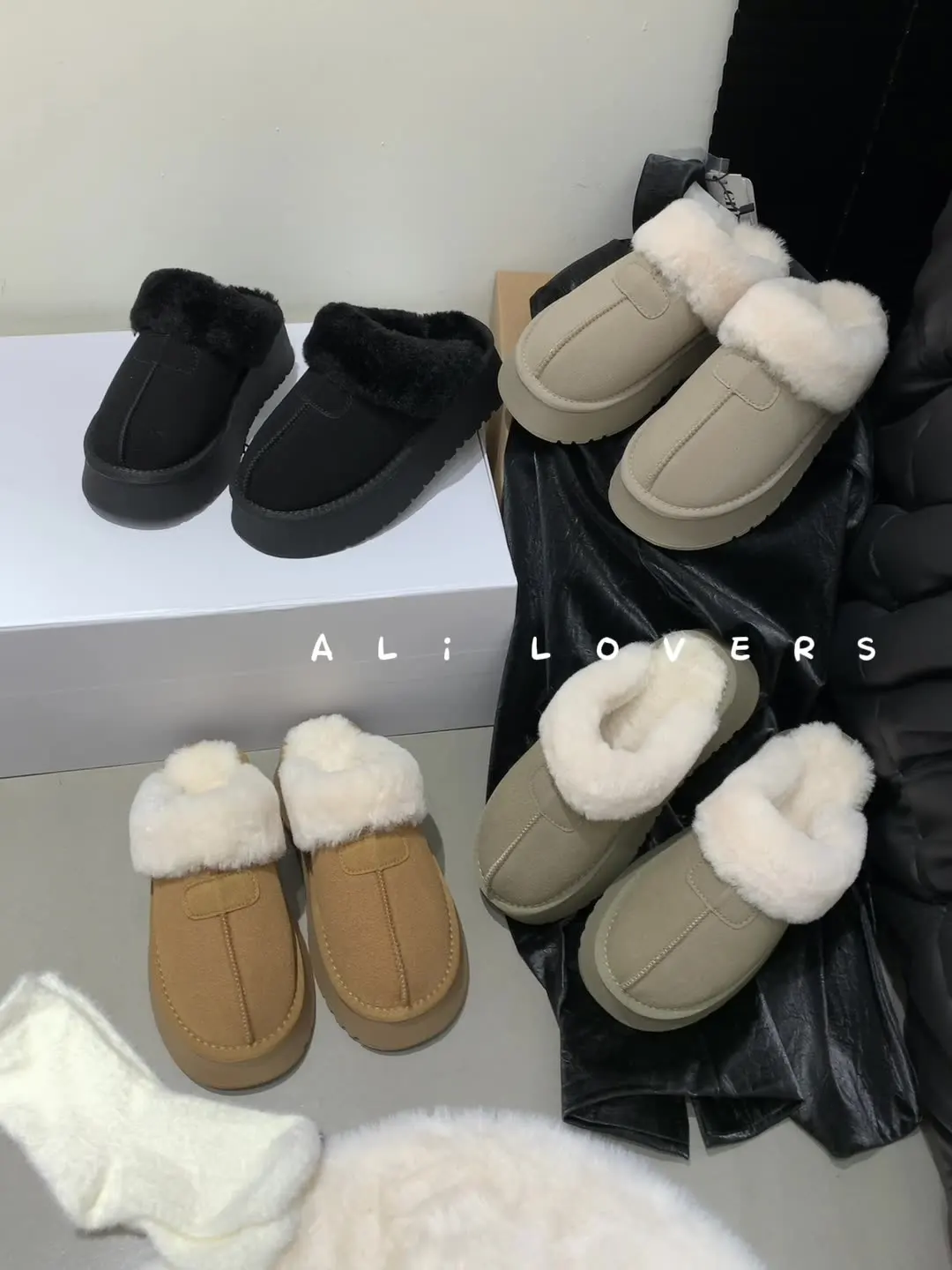 

Med Slippers Soft Flat Shoes Female Luxury Slides Slipers Women Flock Fur Flip Flops Platform Comfort Designer 2023 Plush with f