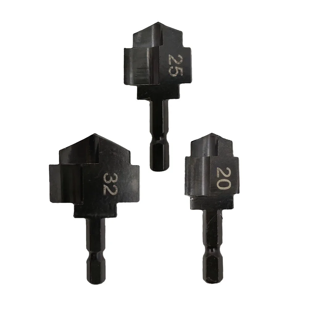 3pcs Hex Shank Water Pipe Drill Bit PPR Lifting Stepped Drill Bit Water Pipe Expansion Connection Tool 20/25/32mm
3pcs Hex Shank Water Pipe Drill Bit PPR Lifting Stepped Drill Bit Water Pipe Expansion Connection Tool 20/25/32mm
