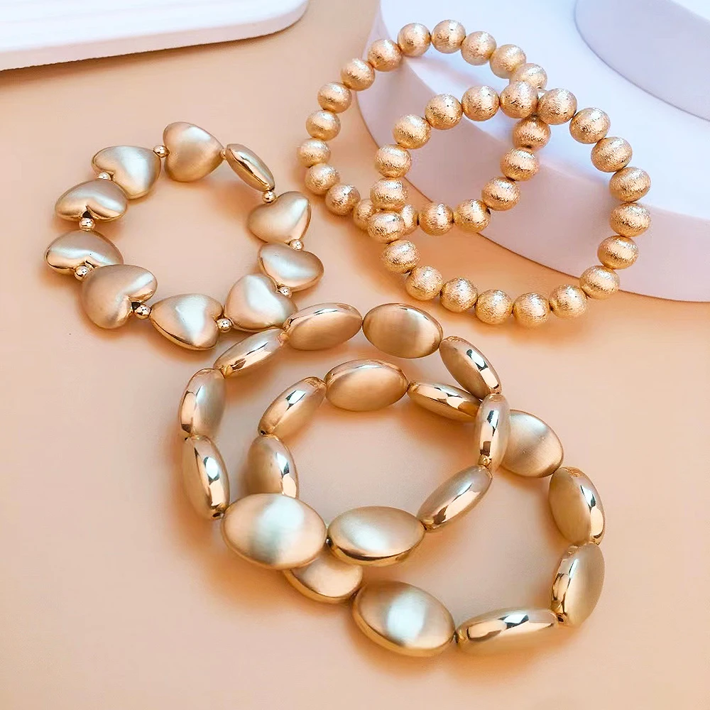 Noble Women's Bracelet Elegant Overlay Style Brushed Grain Metal Bracelet Suitable for Attending Events Wedding Wear 2023
Noble Women's Bracelet Elegant Overlay Style Brushed Grain Metal Bracelet Suitable for Attending Events Wedding Wear 2023