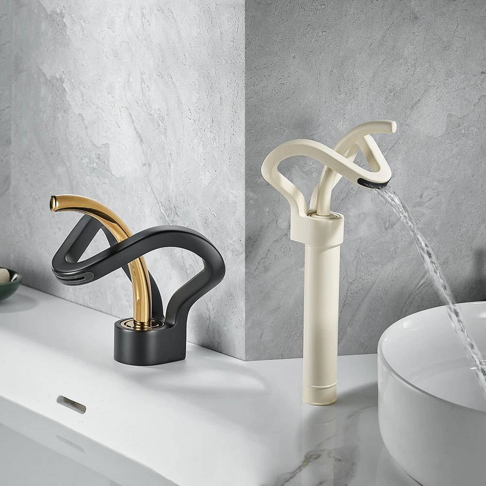 Luxury Brass Basin Faucet 1 Hole Sink Water Faucet Toilet Hot Cold Crane Mixer Waterfall Basin Tap Washbasin Faucet for Bathroom Luxury Brass Basin Faucet 1 Hole Sink Water Faucet Toilet Hot Cold Crane Mixer Waterfall Basin Tap Washbasin Faucet for Bathroom