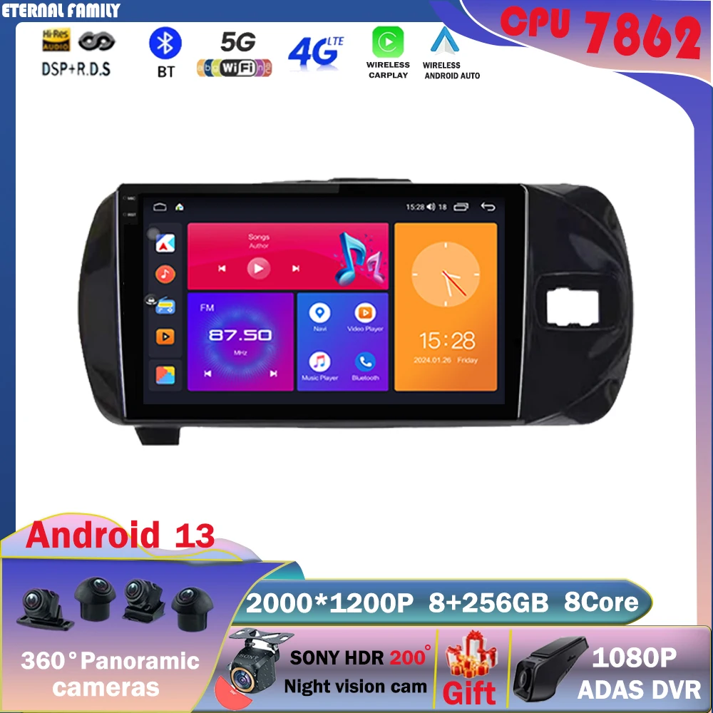 Android 13 для Toyota Vitz 3 XP130 2014 2015 2016 2017 2018 2019 автомобильный радиоплеер 9 дюймов видео Авторадио мультимедийная навигация GPS
Android 13 для Toyota Vitz 3 XP130 2014 2015 2016 2017 2018 2019 автомобильный радиоплеер 9 дюймов видео Авторадио мультимедийная навигация GPS