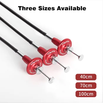 eTone 디지털 카메라 및 필름 카메라용 기계식 셔터 릴리즈 제어 케이블, 40cm, 70 cm, 100cm