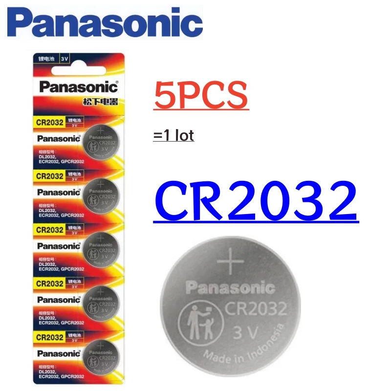 5-50PCS Original PANASONIC CR2032 CR 2032 3V Lithium Battery For Watch Calculator Clock Remote Control Toys Button Coins Cell 5-50PCS Original PANASONIC CR2032 CR 2032 3V Lithium Battery For Watch Calculator Clock Remote Control Toys Button Coins Cell