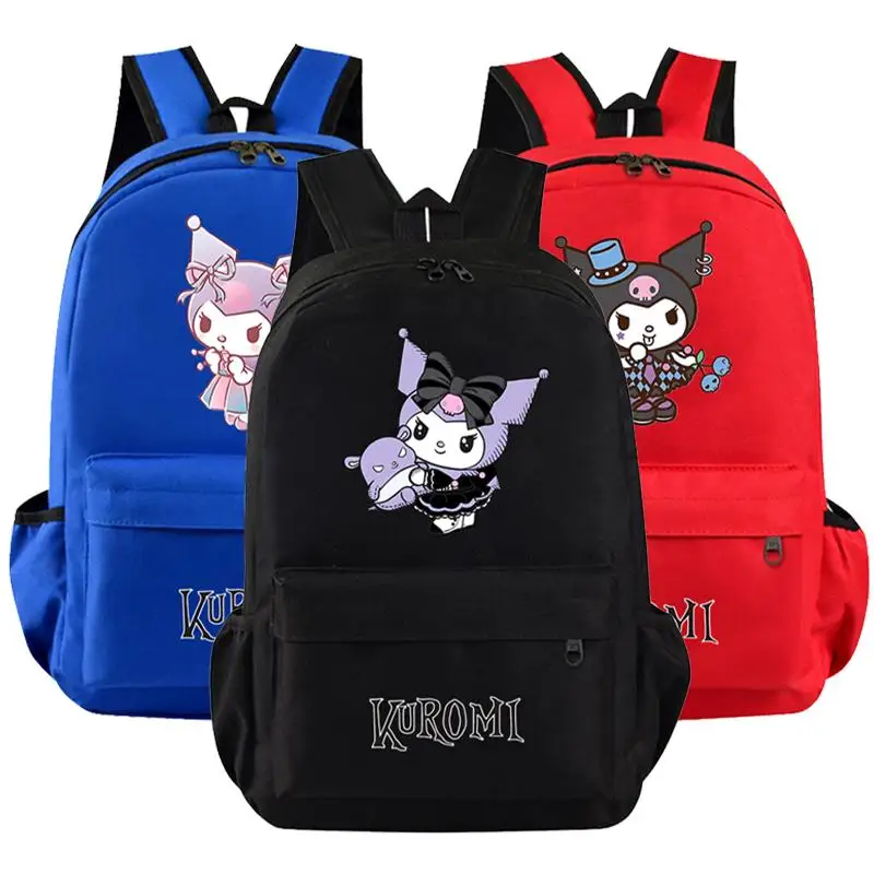 Детский рюкзак Sanrio Kuromi, школьный ранец для мальчиков и девочек с рисунком аниме, Женский ранец для ноутбука, студенческие кавайные сумки 
Детский рюкзак Sanrio Kuromi, школьный ранец для мальчиков и девочек с рисунком аниме, Женский ранец для ноутбука, студенческие кавайные сумки