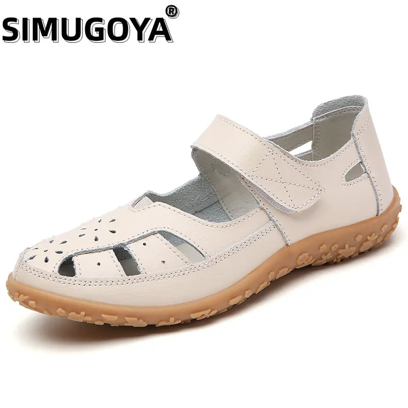 SIMUGOYA 2023 New Women Summer Soft Sandals Woman Leather Durable Sandals Ladies Outdoor Casual Beach Shoes sandalias de mujer
SIMUGOYA 2023 New Women Summer Soft Sandals Woman Leather Durable Sandals Ladies Outdoor Casual Beach Shoes sandalias de mujer