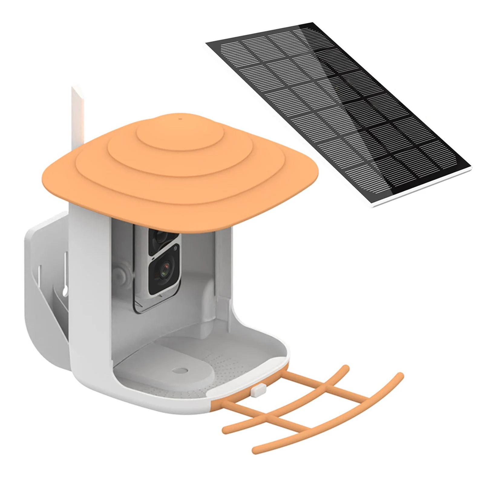 Innovative Bird Feeder with Camera 1080HD Night Vision and Multi User Simultaneous Viewing Wide Angle Monitoring
Innovative Bird Feeder with Camera 1080HD Night Vision and Multi User Simultaneous Viewing Wide Angle Monitoring