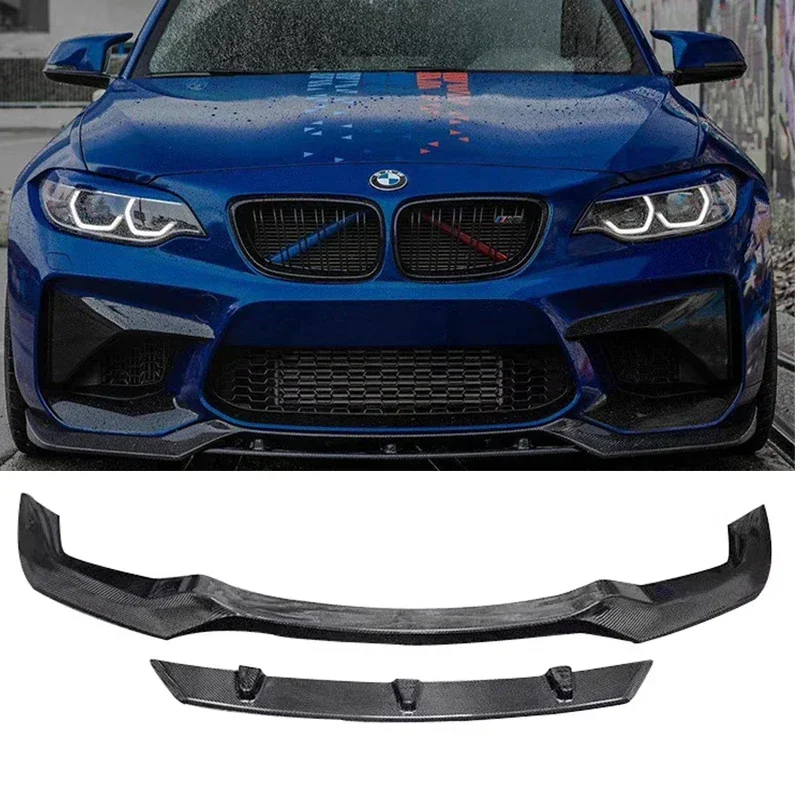 Hot Sell F87 M2 Carbon Fiber Frp Front Bumper Lip Splitter for Bmw F87 M2 v Style Car Body Kit 2014 2015 2016 2017 2018
Hot Sell F87 M2 Carbon Fiber Frp Front Bumper Lip Splitter for Bmw F87 M2 v Style Car Body Kit 2014 2015 2016 2017 2018