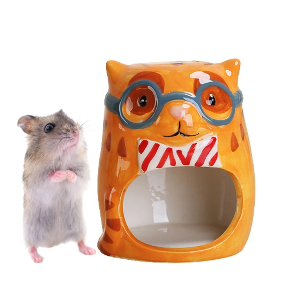 Summer Ceramic Hamster Bedding Hideaway Chinchilla Cage Accessories Hamster Sleeping House Nest Cottage for Hamster Accessories
Summer Ceramic Hamster Bedding Hideaway Chinchilla Cage Accessories Hamster Sleeping House Nest Cottage for Hamster Accessories
