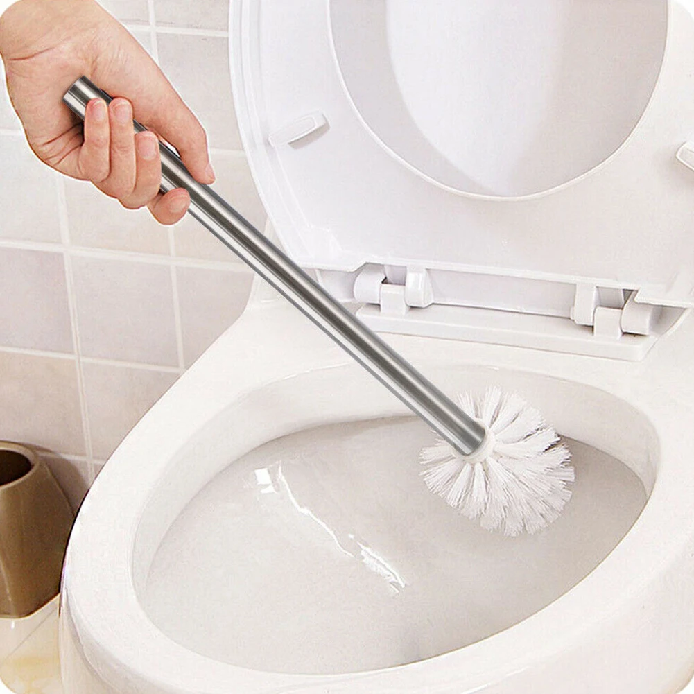 Scrubbers Toilet Brush Bathroom Head & Handle Replacement Stainless Steel Chrome Cleaning Renovated Spiral Design Tool Accessori
Scrubbers Toilet Brush Bathroom Head & Handle Replacement Stainless Steel Chrome Cleaning Renovated Spiral Design Tool Accessori