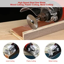 Mini HSS Circular Saw Blade Rotary Tool For Dremel Metal Cutter Power Tools Set Wood Cutting Discs Drill Mandrel Cutoff
Mini HSS Circular Saw Blade Rotary Tool For Dremel Metal Cutter Power Tools Set Wood Cutting Discs Drill Mandrel Cutoff