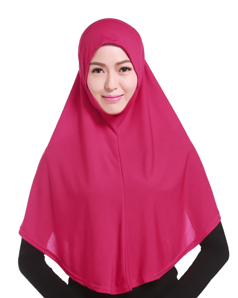 

Muslim Women Instant Hijab Prayer Full Cover Chemo Cap One Piece Amira Scarf Shawls Veil Islamic Ramadan Khimar Turban Headwrap