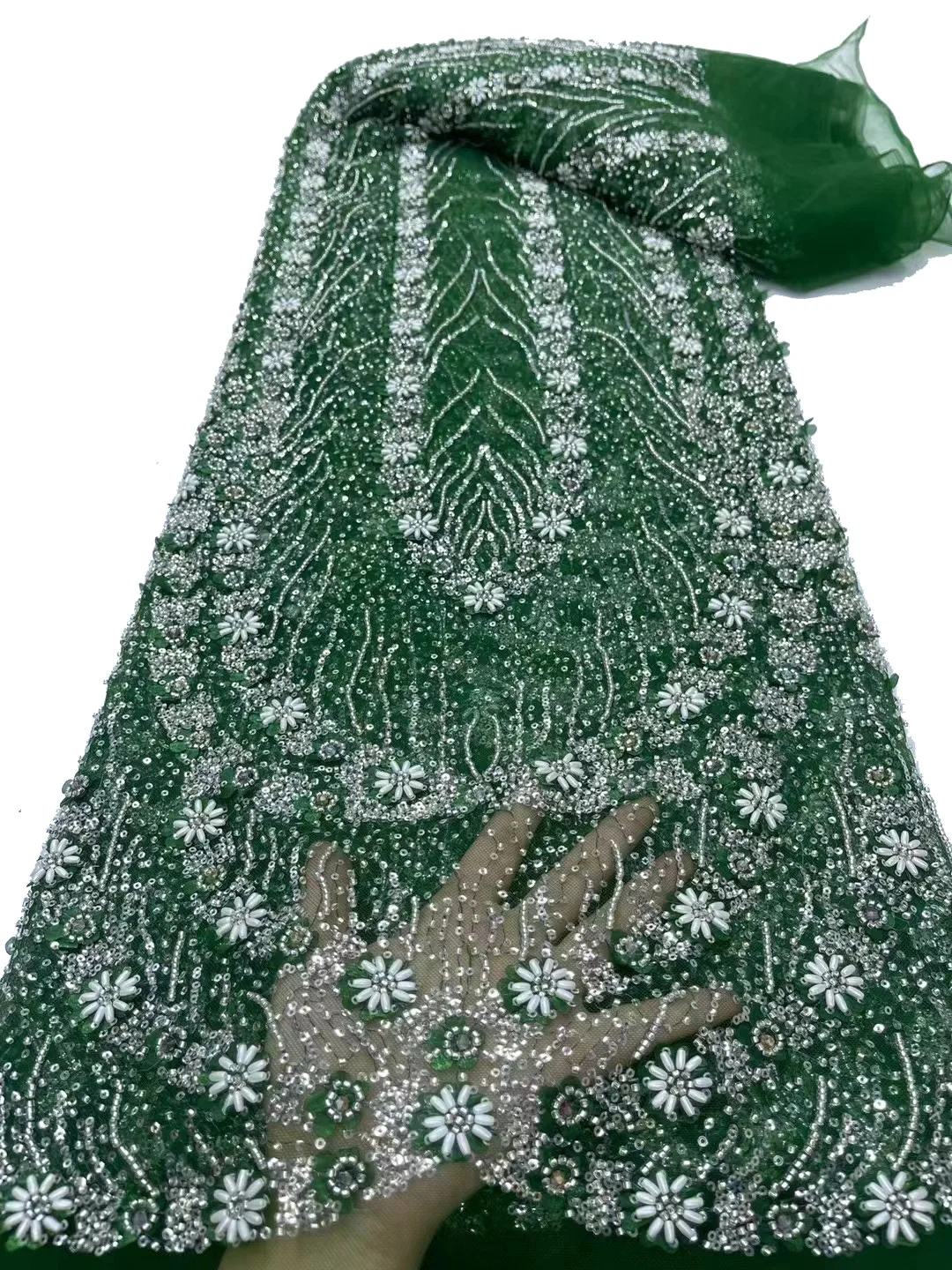 Fine Rice Beads, Heavy Industry Bead Tubes, Beautiful Flower Tulle, High Quality Beaded Lace, Fashionable Evening Dress Skirts/5
Fine Rice Beads, Heavy Industry Bead Tubes, Beautiful Flower Tulle, High Quality Beaded Lace, Fashionable Evening Dress Skirts/5