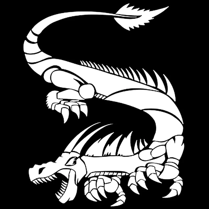 Художественные наклейки Dragon Bone, высокое качество, украшение для окна автомобиля, индивидуальные ПВХ водонепроницаемые наклейки, черный/бел...
Художественные наклейки Dragon Bone, высокое качество, украшение для окна автомобиля, индивидуальные ПВХ водонепроницаемые наклейки, черный/бел...