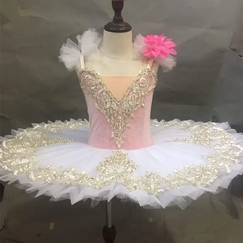 

Pink Velvet Professional Ballet Tutus Adult Women Children Kids Ballet Tutu For Girl Pancake Tutu Ballerina Party Ballet Costume