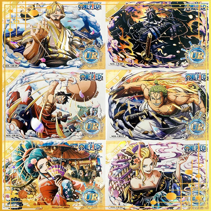 ONE PIECE hr Cards D. Luffy Roronoa Zoro Vinsmoke Sanji KING Anime Figure Bronzing Game Collection Card Toy Birthday Gift
ONE PIECE hr Cards D. Luffy Roronoa Zoro Vinsmoke Sanji KING Anime Figure Bronzing Game Collection Card Toy Birthday Gift