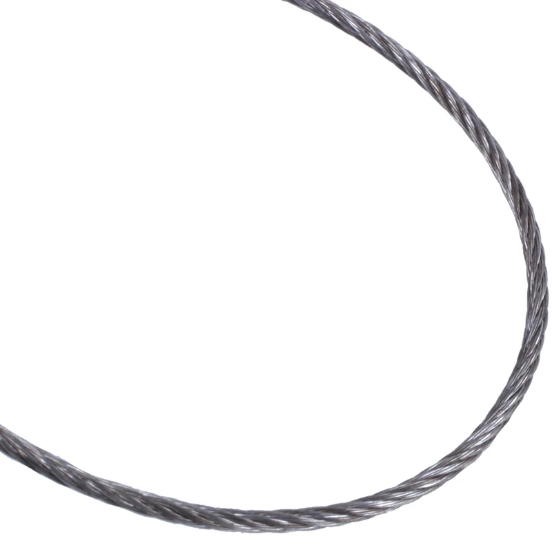 

HOT 5X STAINLESS Steel Wire Rope Cable Rigging Extra, Length:15M Diameter:1.0Mm
