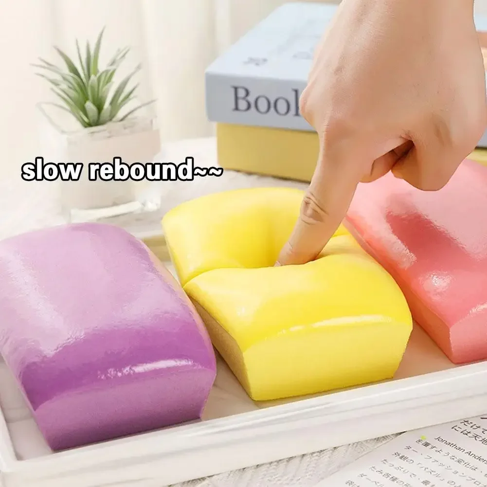 

1PC Squishy Kawaii Slow Rebound Dirty Bag Pinch Decompression Toy Pinch Squishies Slow Rising Stress Relief Squeeze Toys For