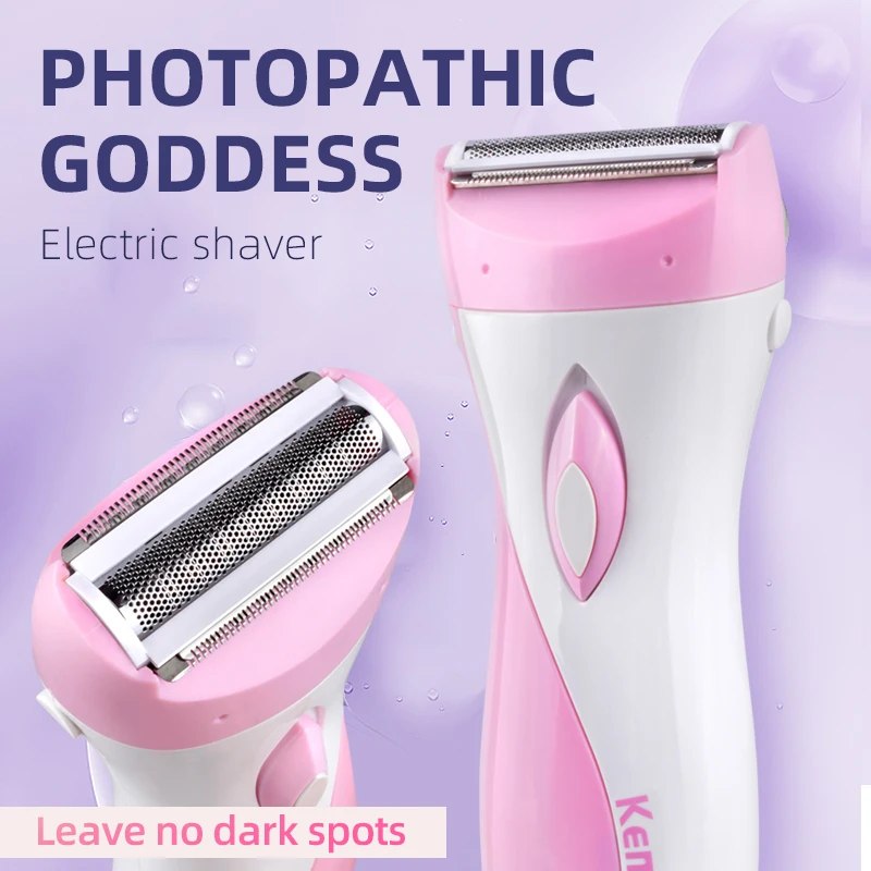 Kemei Rechargeable Lady Shaver Electric Hair Remover Epilator Shaving Wool Scraping for Whole Body Use Female Care
Kemei Rechargeable Lady Shaver Electric Hair Remover Epilator Shaving Wool Scraping for Whole Body Use Female Care