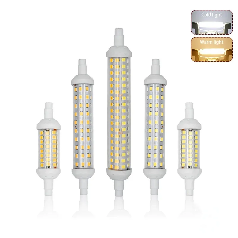 R7S LED 78mm 118mm 135mm Light Bulb 6w 9w 12w SMD 2835 Lampada LED Lamp 220V corn light Energy Saving Replace Halogen Light
R7S LED 78mm 118mm 135mm Light Bulb 6w 9w 12w SMD 2835 Lampada LED Lamp 220V corn light Energy Saving Replace Halogen Light