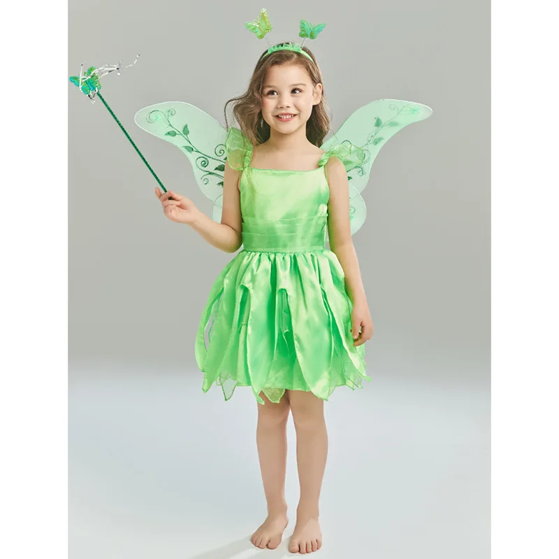 2023 Teenmiro Halloween Party Dress for Baby Girls Kids Elfin Cosplay Costume with Wings Children All Saints' Day Clothes Outfit
2023 Teenmiro Halloween Party Dress for Baby Girls Kids Elfin Cosplay Costume with Wings Children All Saints' Day Clothes Outfit