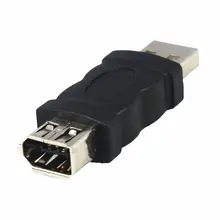Firewire IEEE 1394 6 Pin Female To USB 2.0 Type A Male Adaptor Adapter 6P Pin Female To USB Male Adaptor Convertor
Firewire IEEE 1394 6 Pin Female To USB 2.0 Type A Male Adaptor Adapter 6P Pin Female To USB Male Adaptor Convertor