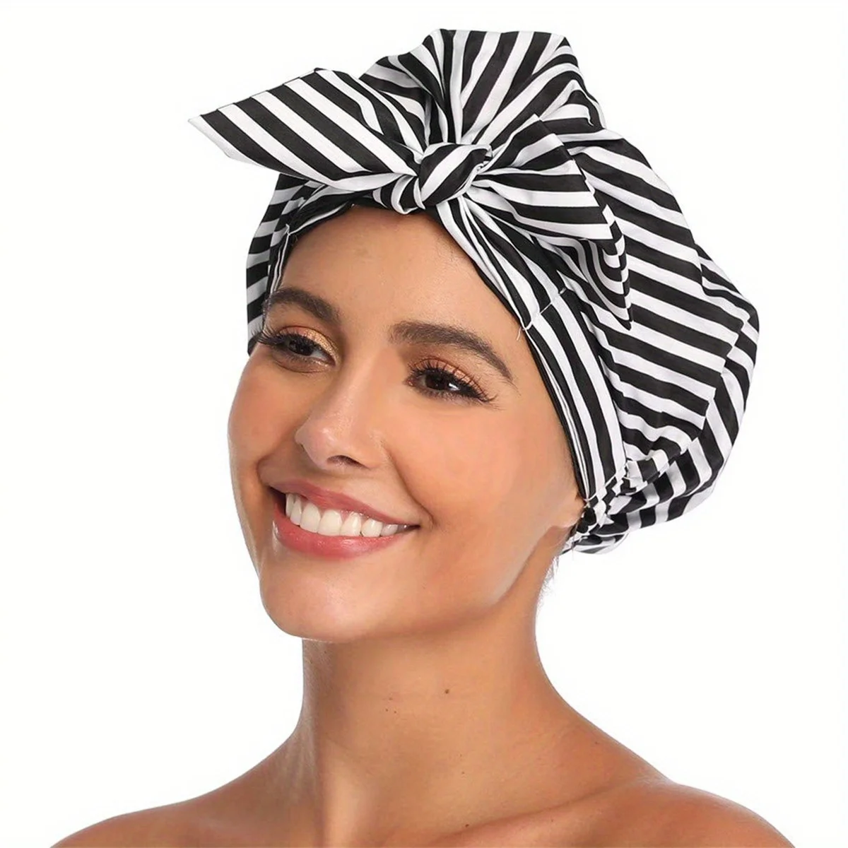 Shower Cap for Women Hair Caps for Reusable Shower Cap for Long Hair Large Turban Shower Cap for Braids Black
Shower Cap for Women Hair Caps for Reusable Shower Cap for Long Hair Large Turban Shower Cap for Braids Black