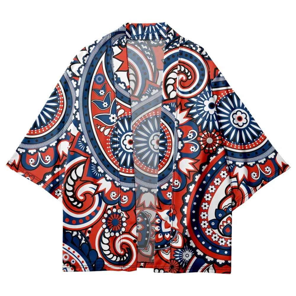 Japanese Traditional Paisley Print Samurai Cardigan Oversized Haori Women Men Harajuku Kimono Cosplay Blouse Yukata Clothing
Japanese Traditional Paisley Print Samurai Cardigan Oversized Haori Women Men Harajuku Kimono Cosplay Blouse Yukata Clothing