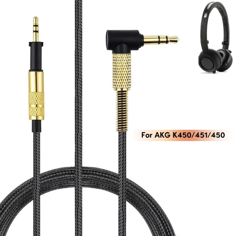 Headsets Cable for AKG K450/451/450/480 Q460 Earphone Cable Headset Cord Wear resistant Headset Nylon Braided Cord Wire
Headsets Cable for AKG K450/451/450/480 Q460 Earphone Cable Headset Cord Wear resistant Headset Nylon Braided Cord Wire