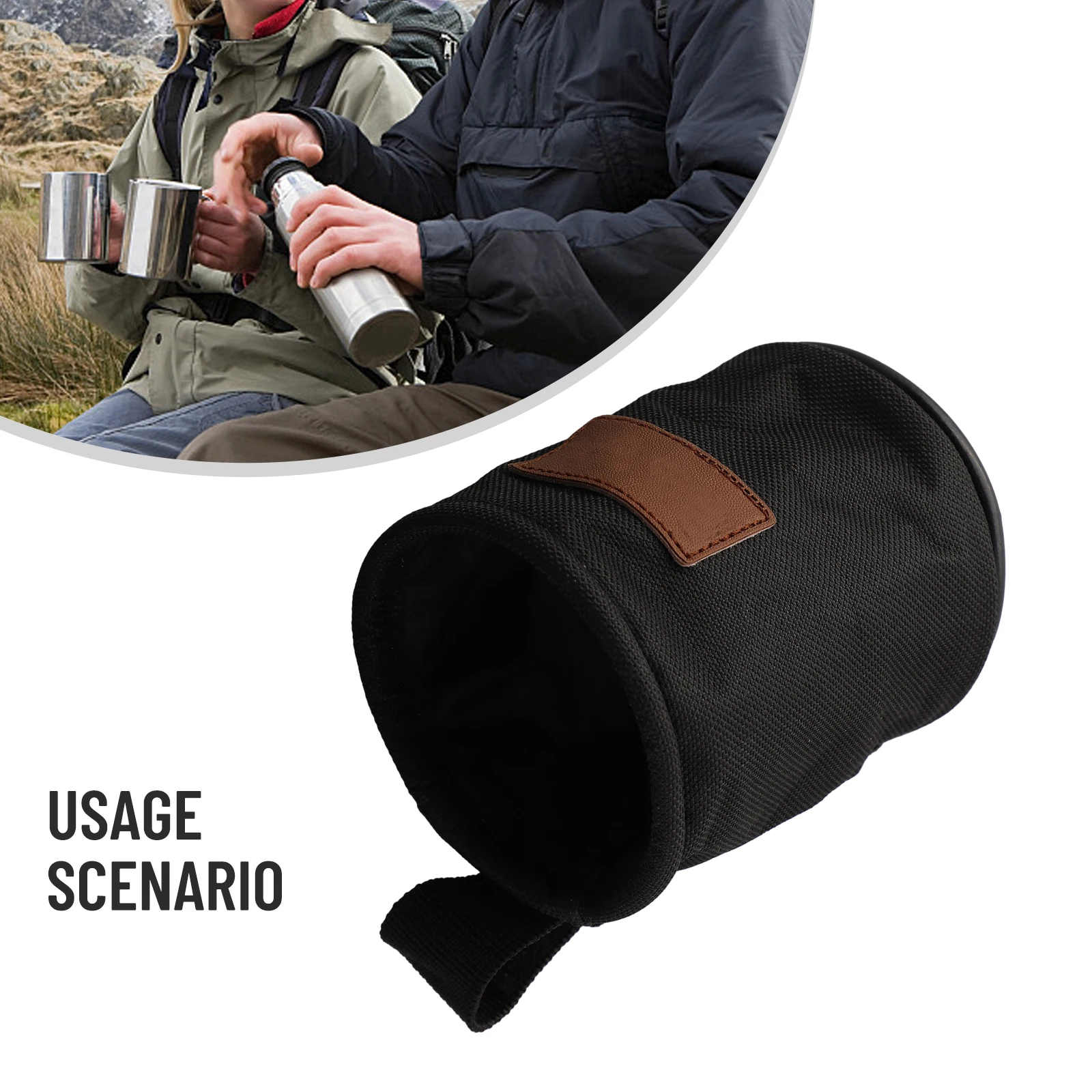 Durable Water Cup Sleeve with Oxford Cloth and Mesh Fabric in Black Perfect for Camping and Outdoor Activities!
Durable Water Cup Sleeve with Oxford Cloth and Mesh Fabric in Black Perfect for Camping and Outdoor Activities!