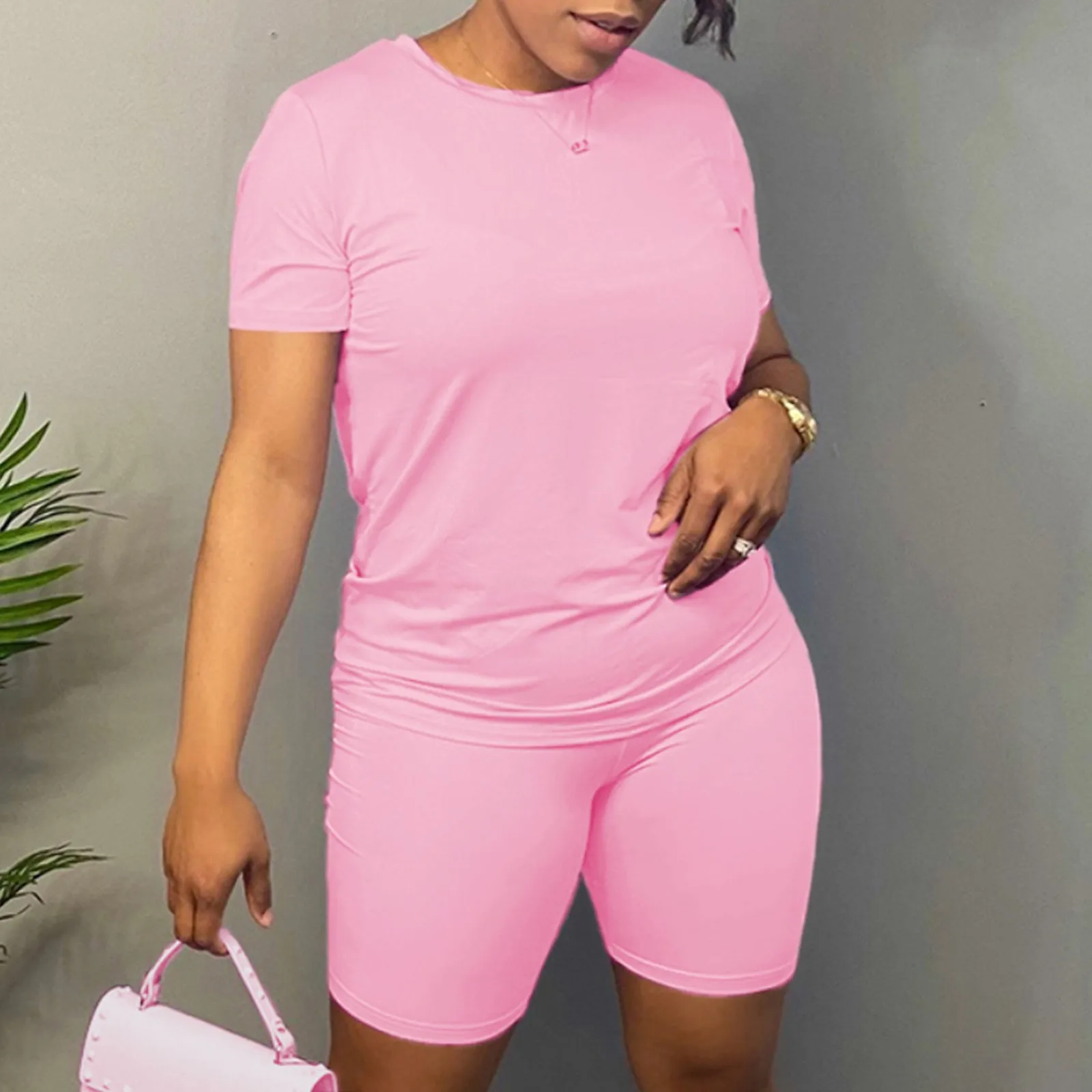 Women's Casual Prints Button Mid Sleeve Shirt Top High Waist Loose Pocket Pant Two Piece Top And Long Swim Shorts for Women
Women's Casual Prints Button Mid Sleeve Shirt Top High Waist Loose Pocket Pant Two Piece Top And Long Swim Shorts for Women