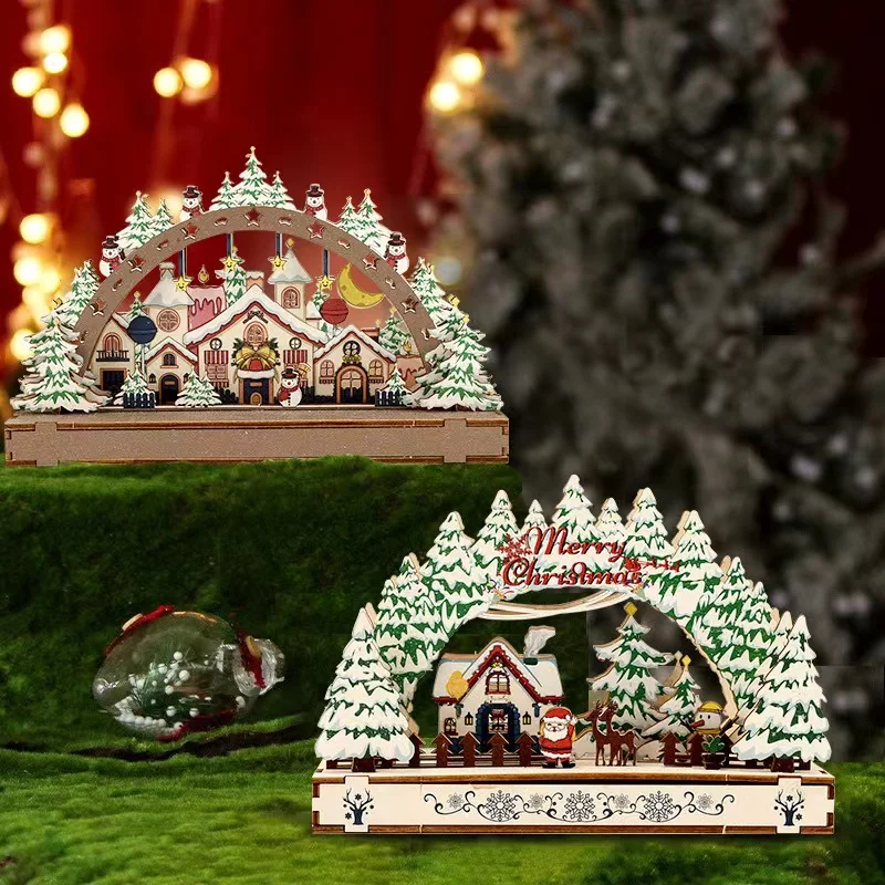 Christmas Decorations Table Top Decoration Creative Handmade Art Gift In The Window Wooden Need Assemble
Christmas Decorations Table Top Decoration Creative Handmade Art Gift In The Window Wooden Need Assemble