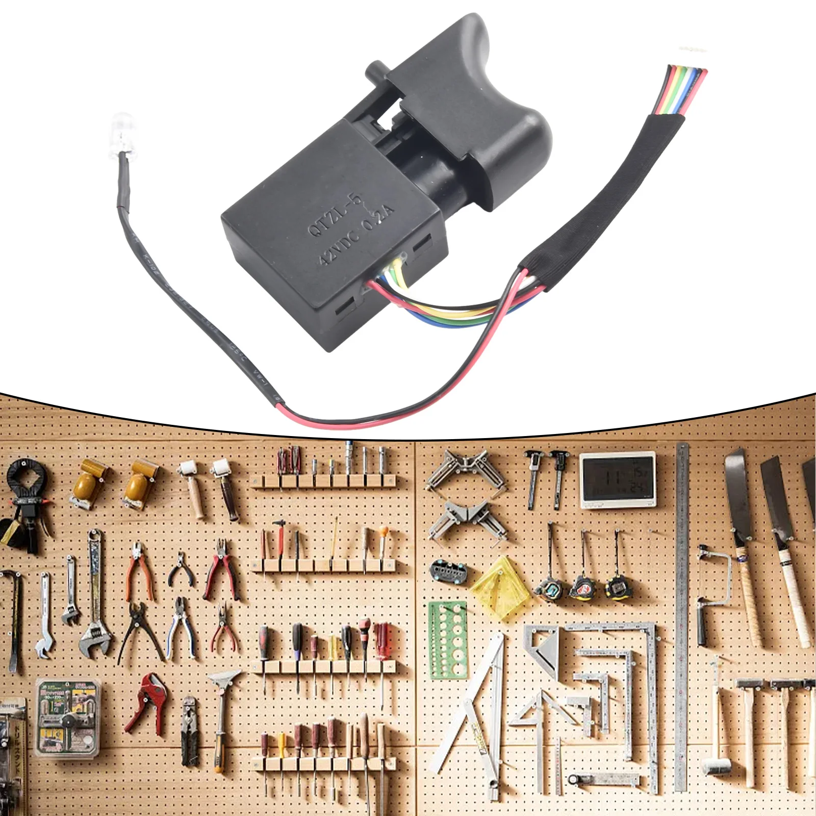 7.2V-24V Electric Drill Switch Adjustable Speed Controller Switch Brushless Supplies Accessories Plastic And Metal
7.2V-24V Electric Drill Switch Adjustable Speed Controller Switch Brushless Supplies Accessories Plastic And Metal