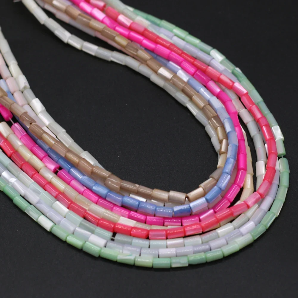 5 Lines Wholesale Natural Shell Cylindrical Beaded 4x8/3x5mm Jewelry Accessories DIY Necklace Bracelet Accessories Gift 38CM
5 Lines Wholesale Natural Shell Cylindrical Beaded 4x8/3x5mm Jewelry Accessories DIY Necklace Bracelet Accessories Gift 38CM