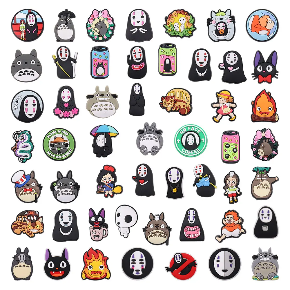 Mix 100pcs PVC Japan Anime Cartoon Girl Broom No Face Man Drink Cat Bus Fire Ghost Children Shoe Charms Accessories Croc Jibz
Mix 100pcs PVC Japan Anime Cartoon Girl Broom No Face Man Drink Cat Bus Fire Ghost Children Shoe Charms Accessories Croc Jibz