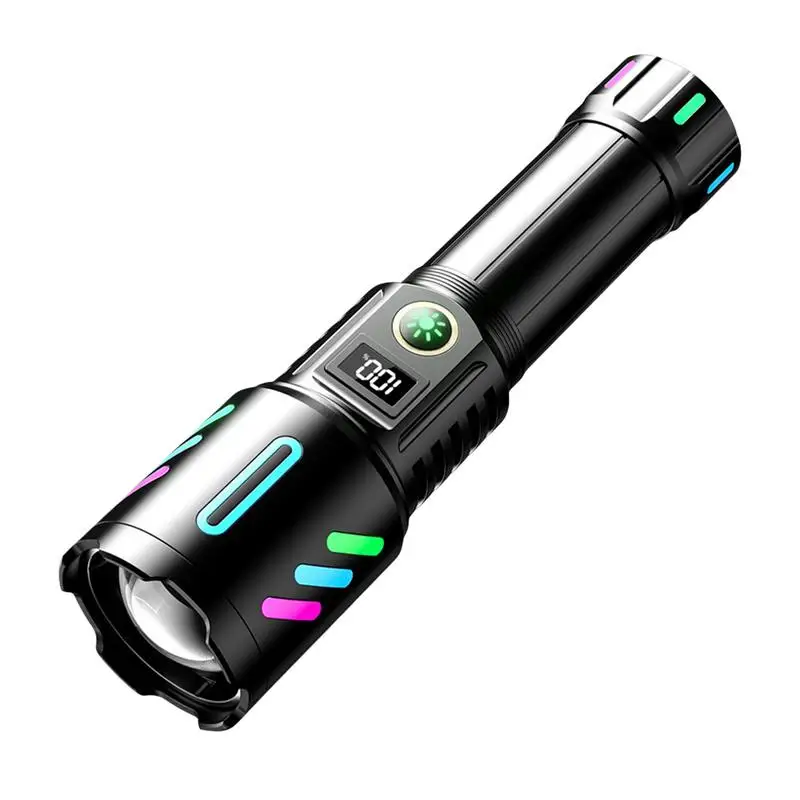 High Strong Power Led Flashlights Emergency Spotlights Zoom USB Rechargeable Camping Torch
High Strong Power Led Flashlights Emergency Spotlights Zoom USB Rechargeable Camping Torch