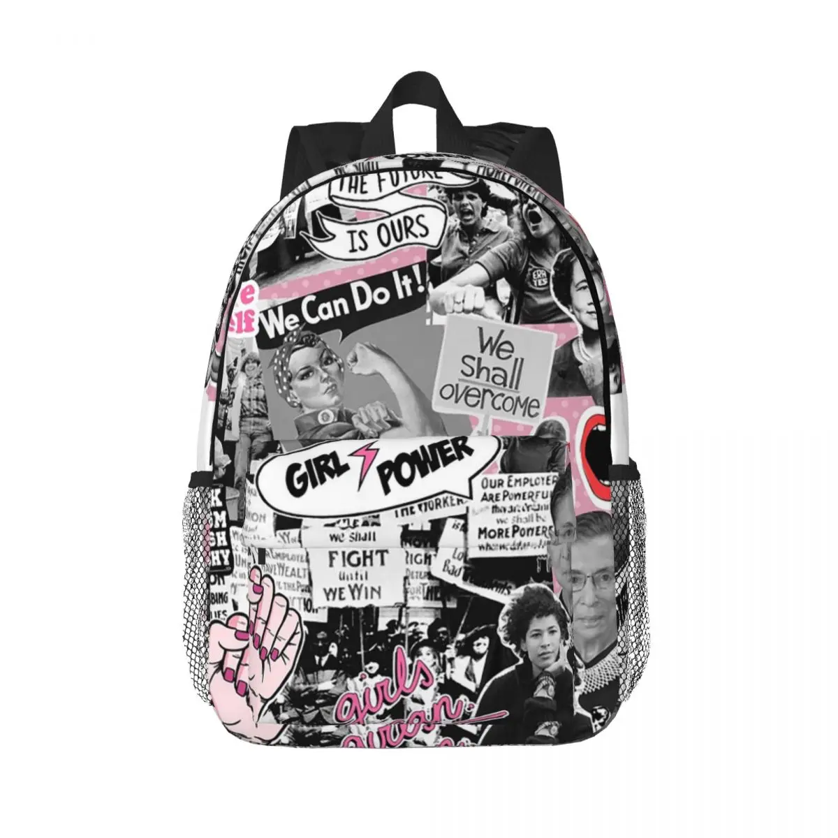 Женский рюкзак с коллажем, сумка для книг для подростков, школьные сумки с мультипликационным рисунком для студентов, рюкзак для ноутбука, сумка на плечо, большая емкость
Женский рюкзак с коллажем, сумка для книг для подростков, школьные сумки с мультипликационным рисунком для студентов, рюкзак для ноутбука, сумка на плечо, большая емкость