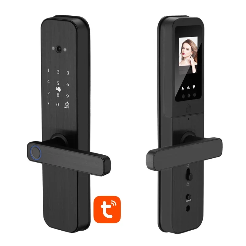 wholesale Real Time Video Cat Eye Tuya App Peephole Door Lock Fingerprint Smart Camera Door Lock with Doorbell password
wholesale Real Time Video Cat Eye Tuya App Peephole Door Lock Fingerprint Smart Camera Door Lock with Doorbell password